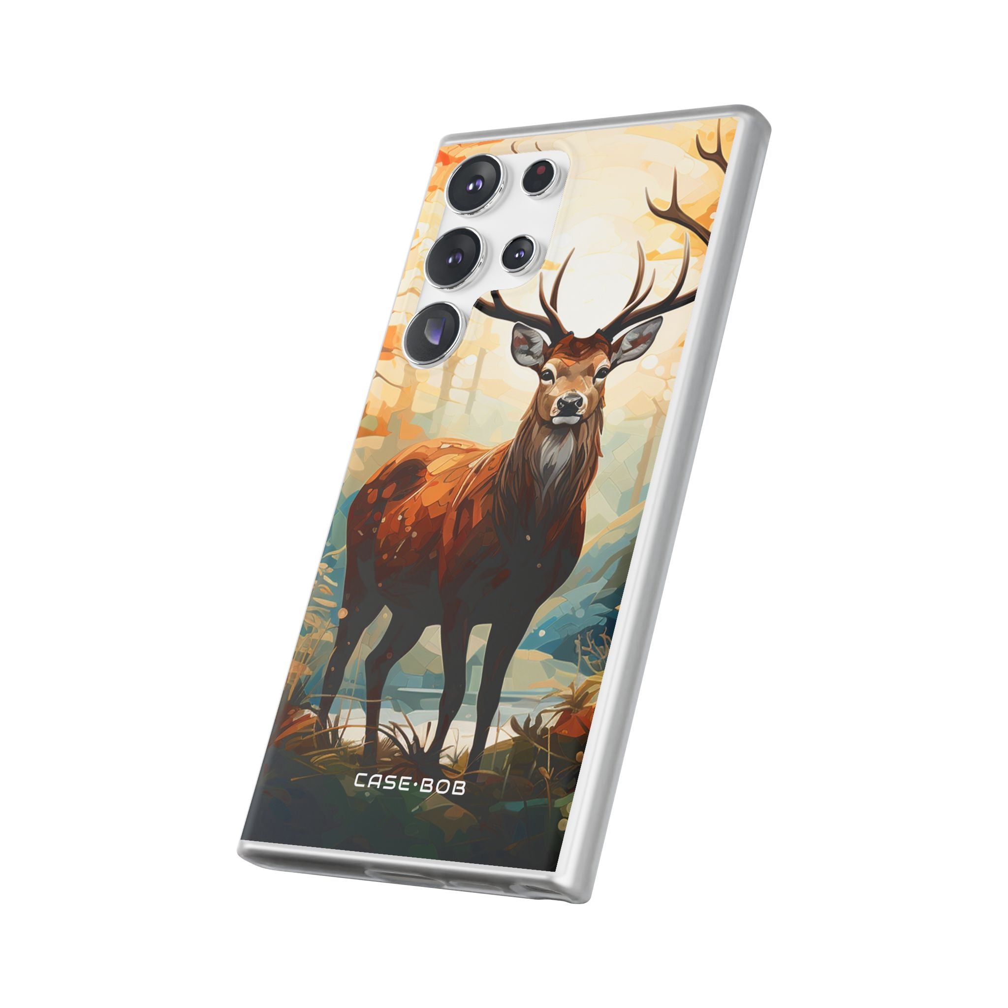 Glowing Stag Samsung S23 Ultra Case - Soft - CASE•BOB