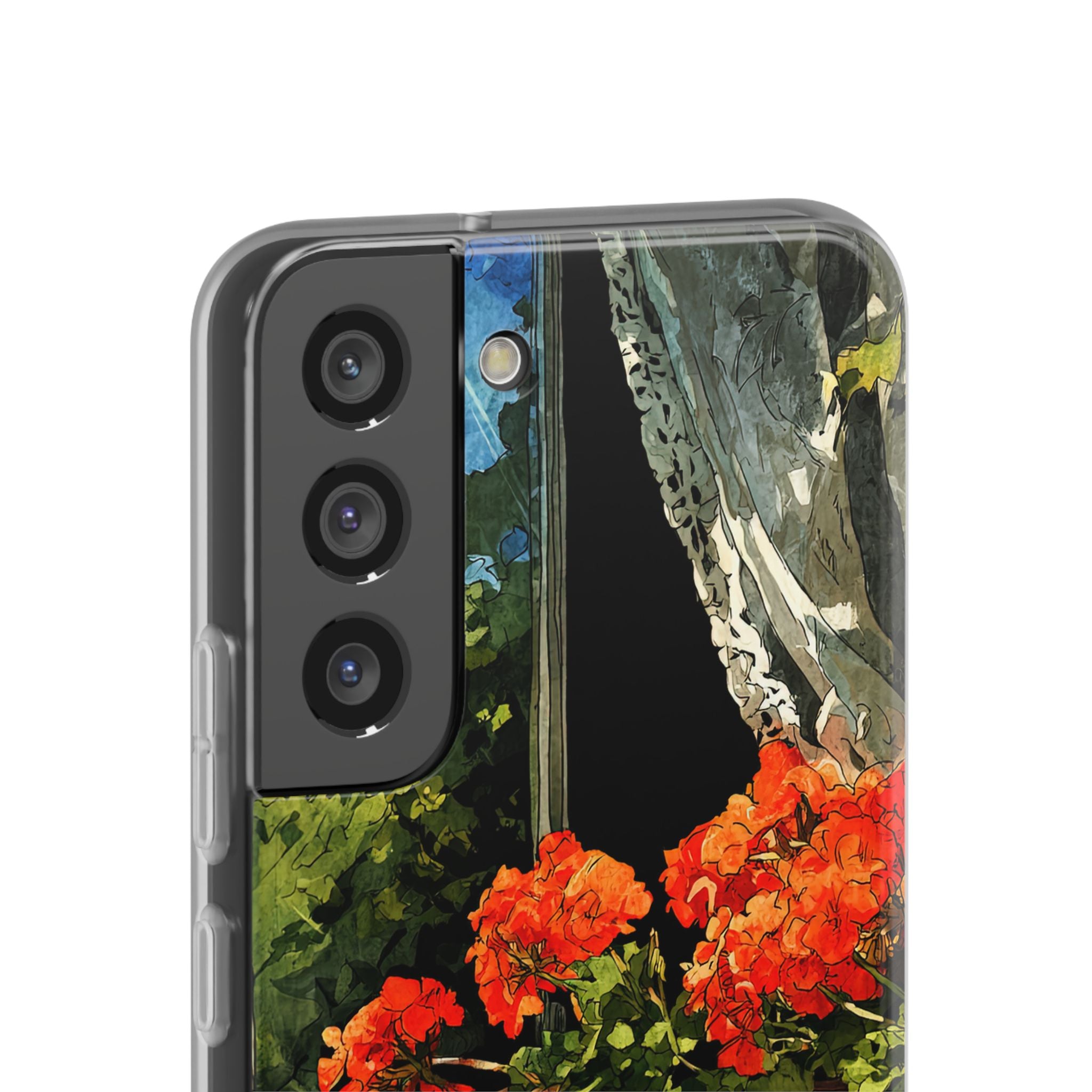 Sleeping Ginger Bloom · Soft Handyhülle für Samsung
