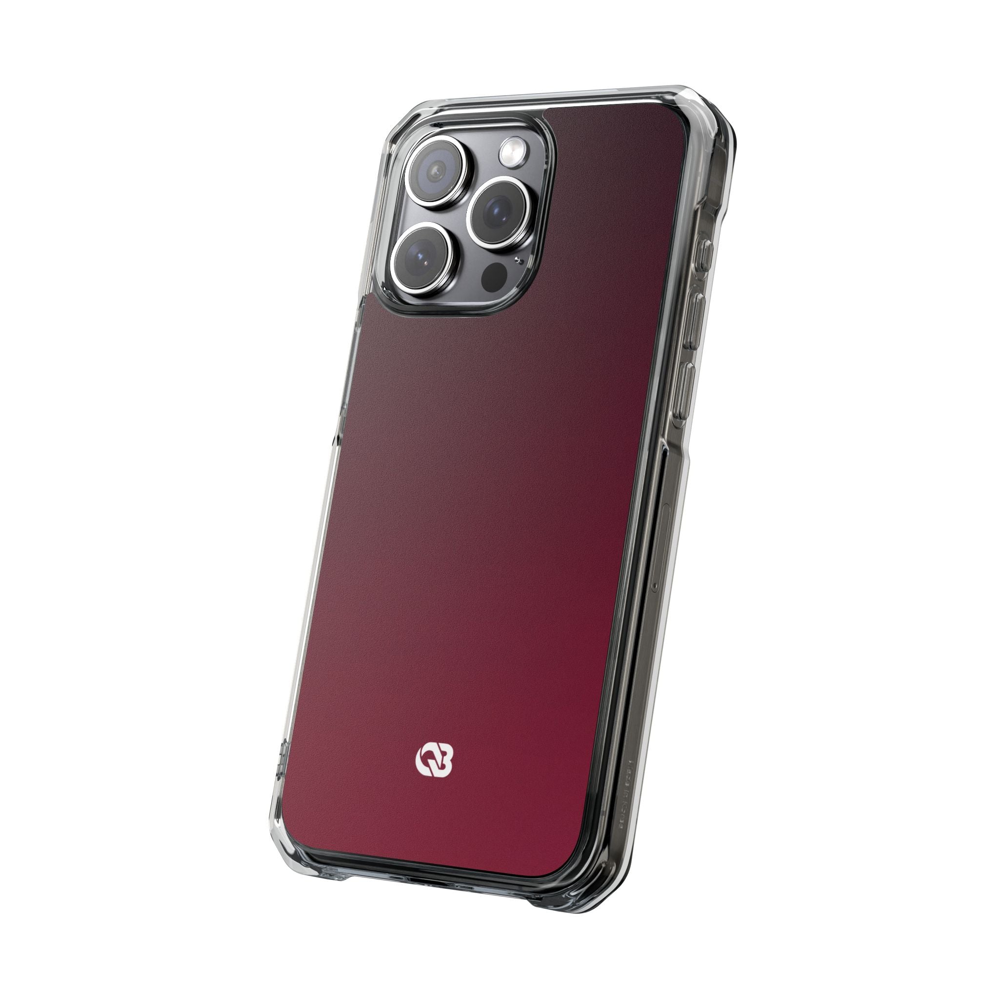 Red Impact MagSafe Phone Case for iPhone - Deep Sangria Gradient