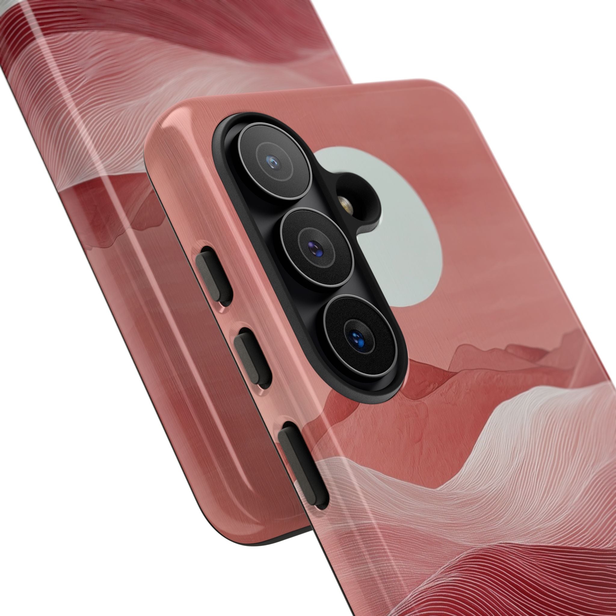 Crimson Dune Horizon · Tough Handyhülle für Samsung