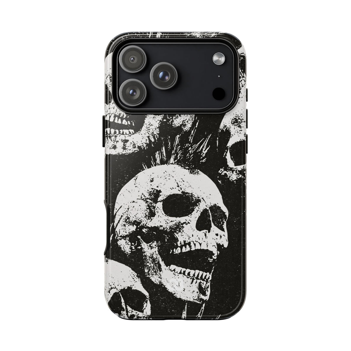 Punk Skull Riot · Tough Phone Case for iPhone · Black
