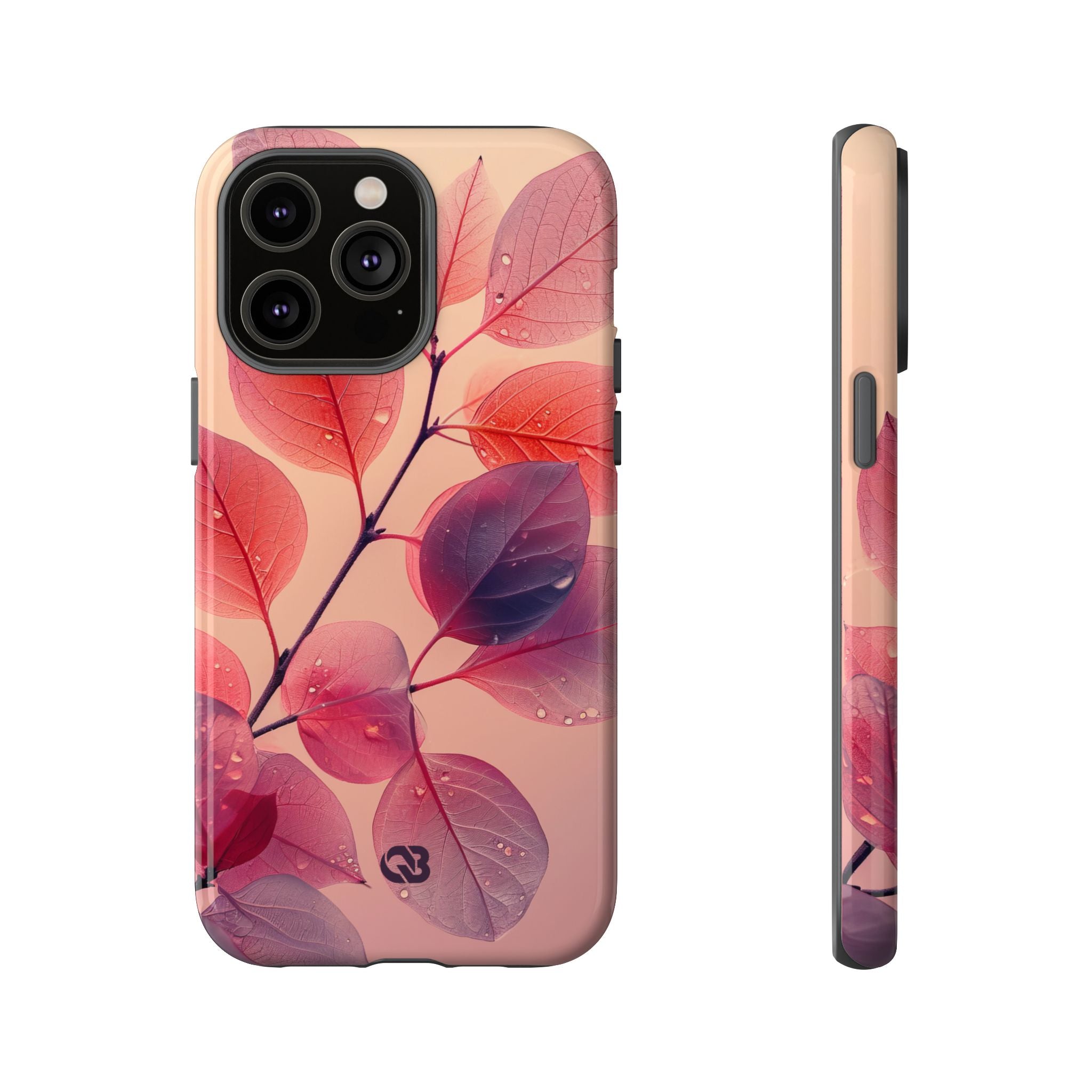 Dewy Magenta Foliage · Tough Phone Case for iPhone
