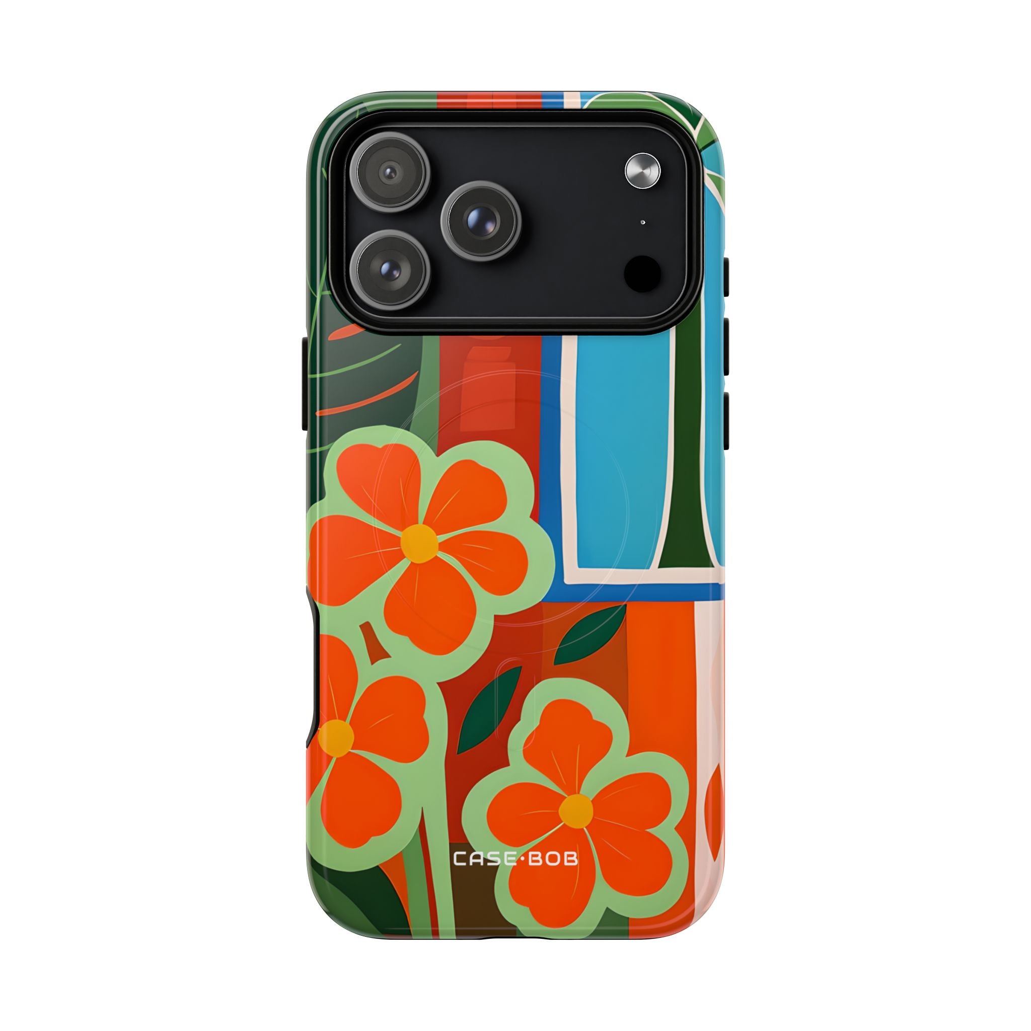 Orange Blossom Burst iPhone 17 Pro Max Case - Tough+ - CASE•BOB