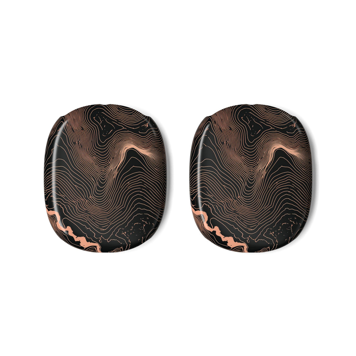 Mesa Elevation Contour · Hard Case for AirPods Max · Black