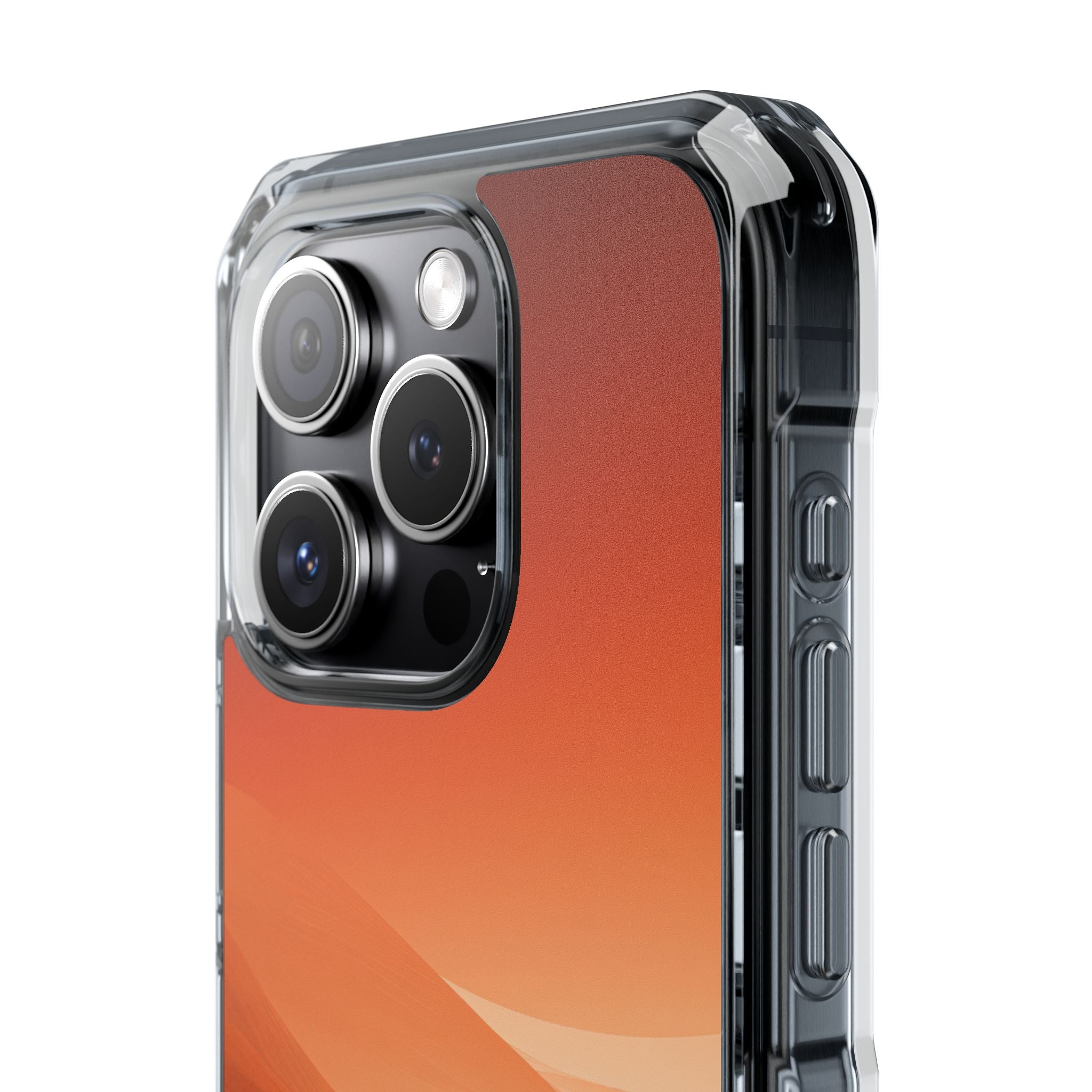 Orange Impact MagSafe Phone Case for iPhone - Crimson Dune Gradient
