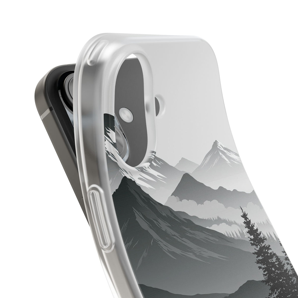 Grey Lite Phone Case for iPhone - Granite Ridge Mist