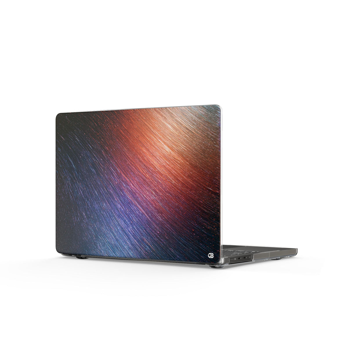 Radiant Energy Stream · Clear Hard Case for MacBook · Blue