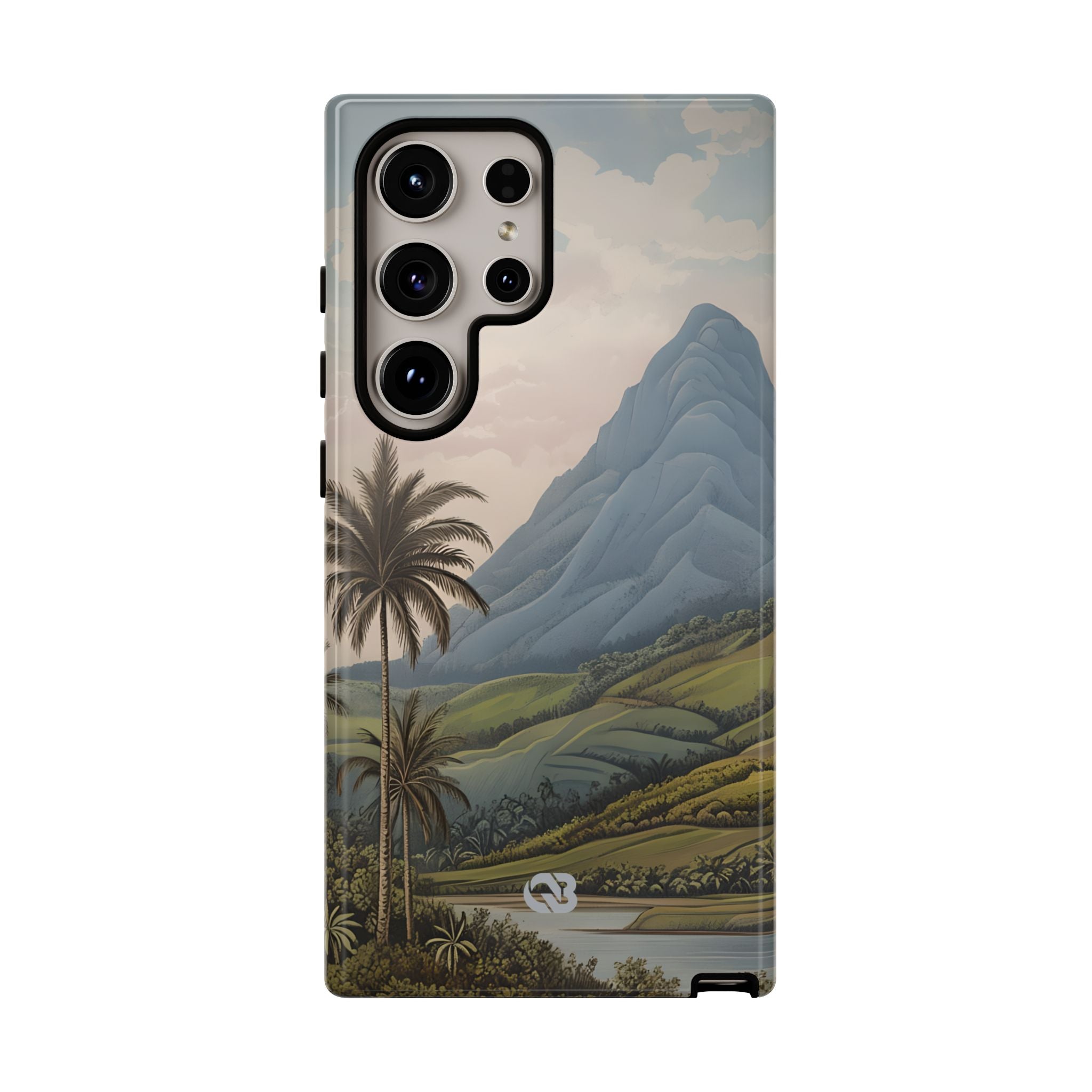 Verdant Blue Summit · Tough Phone Case for Samsung