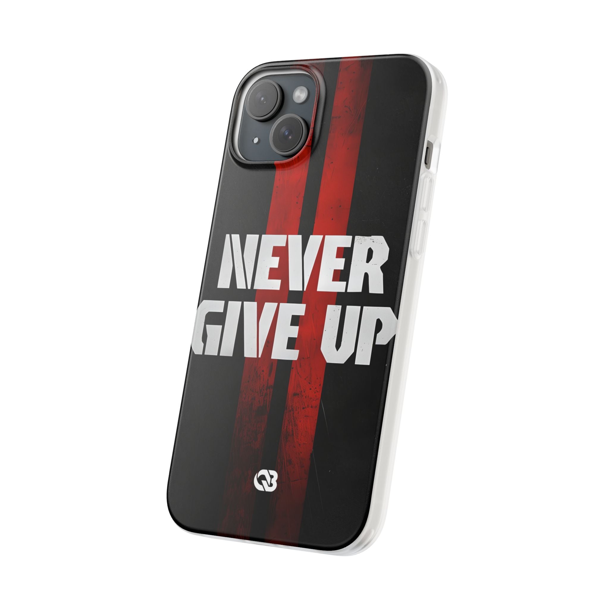 Crimson Grit Resolve · Soft Custodia per iPhone