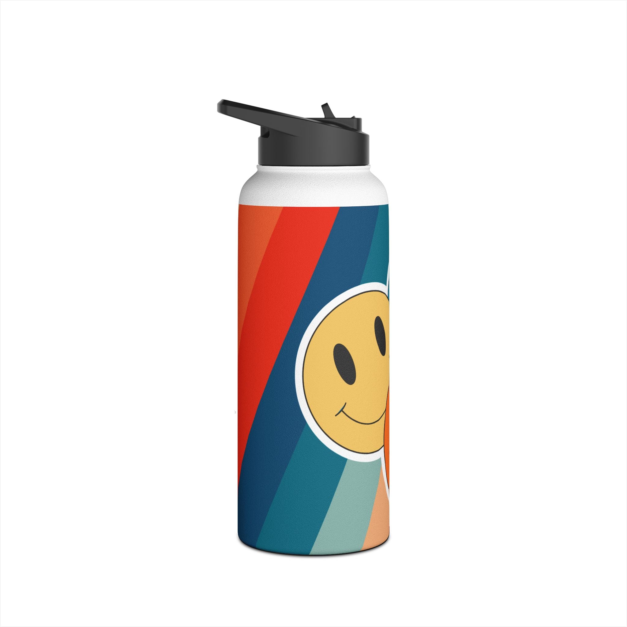 Smiley Trio Radiance - Stainless Steel Water Bottle