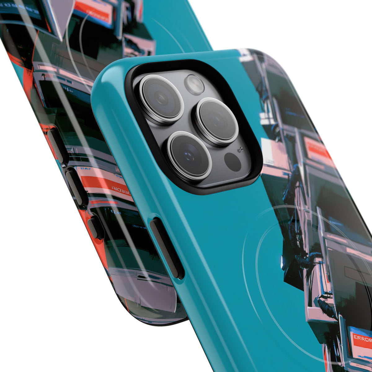 System Error Spire · Tough 2.0 Magnetic Phone Case for iPhone · Teal