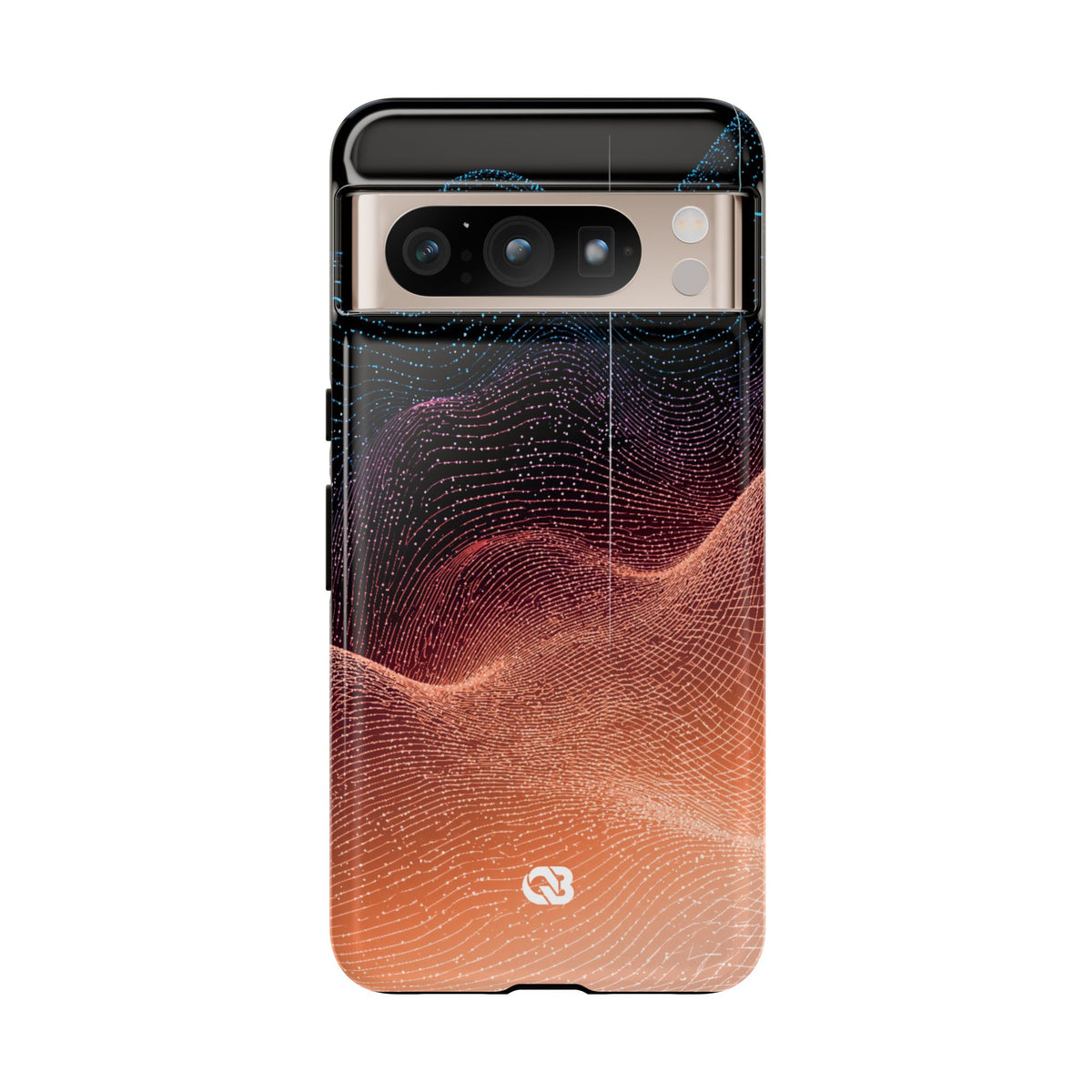 Spectral Elevation · Tough Phone Case for Pixel · Orange