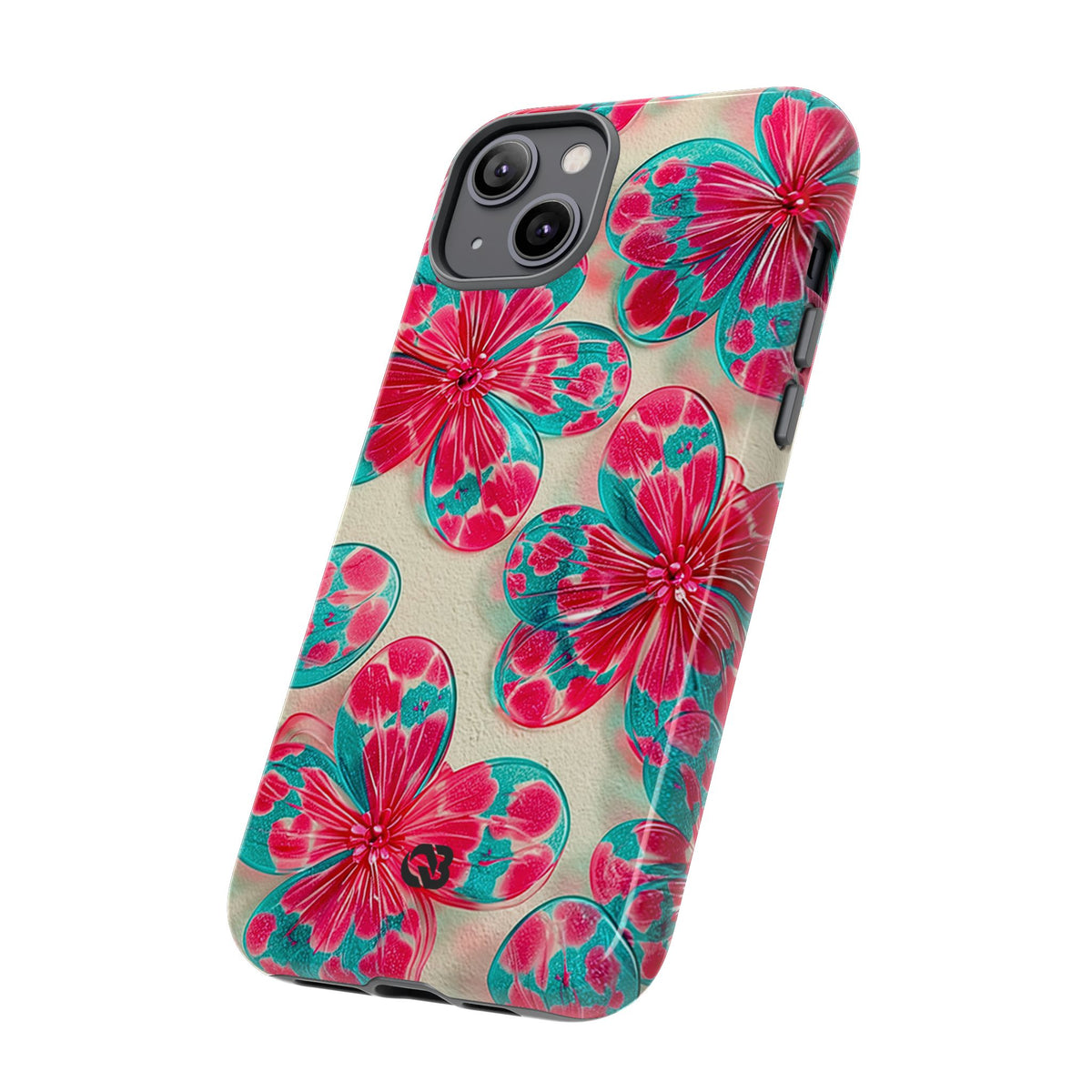 Lucite Jelly Bloom · Tough Phone Case for iPhone · Pink