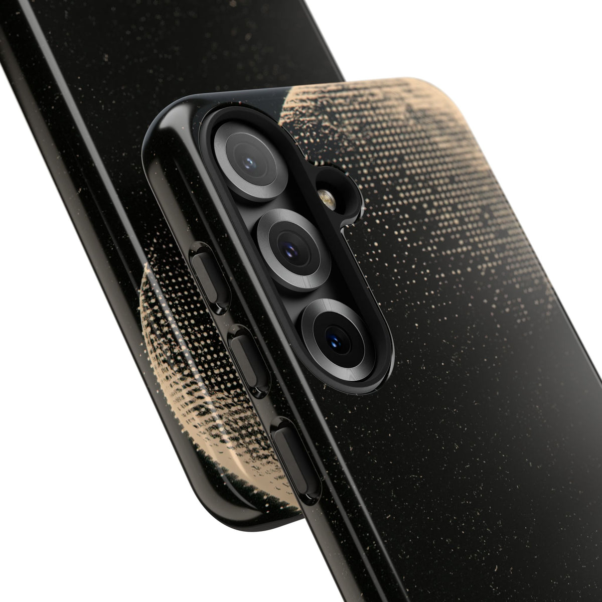 Lunar Metropolis Nocturne · Tough Phone Case for Samsung · Black