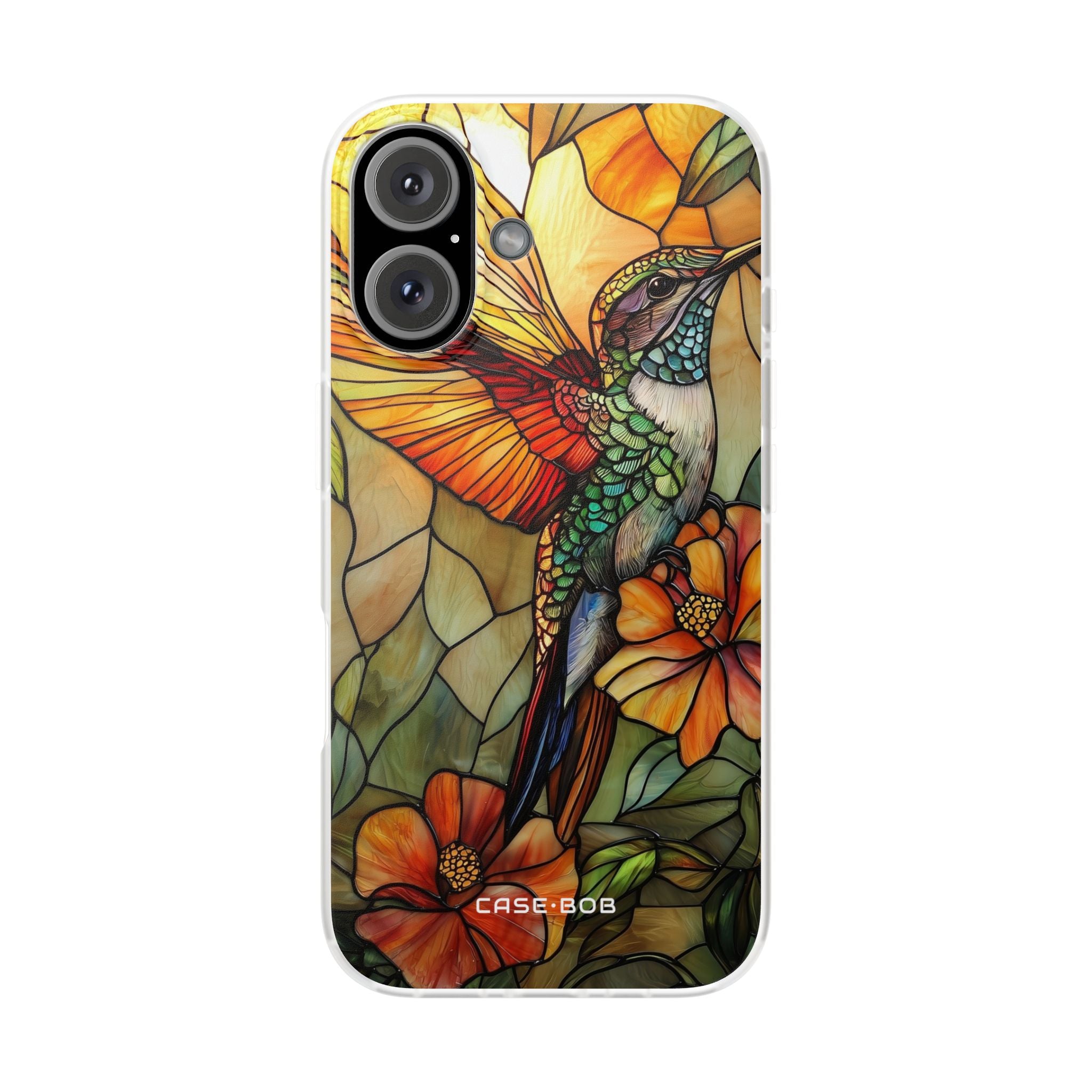 Hummingbird Radiance iPhone 16 Case - Soft