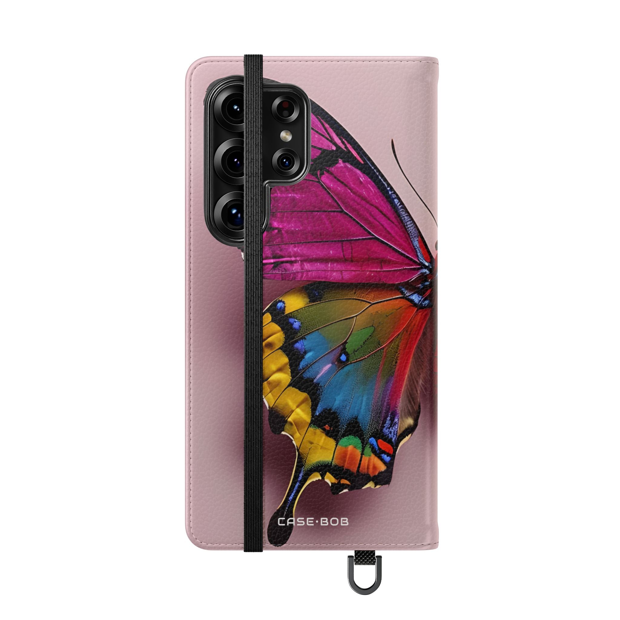 Vibrant Monarch - Samsung S25 Ultra Case - Lompakkokotelo