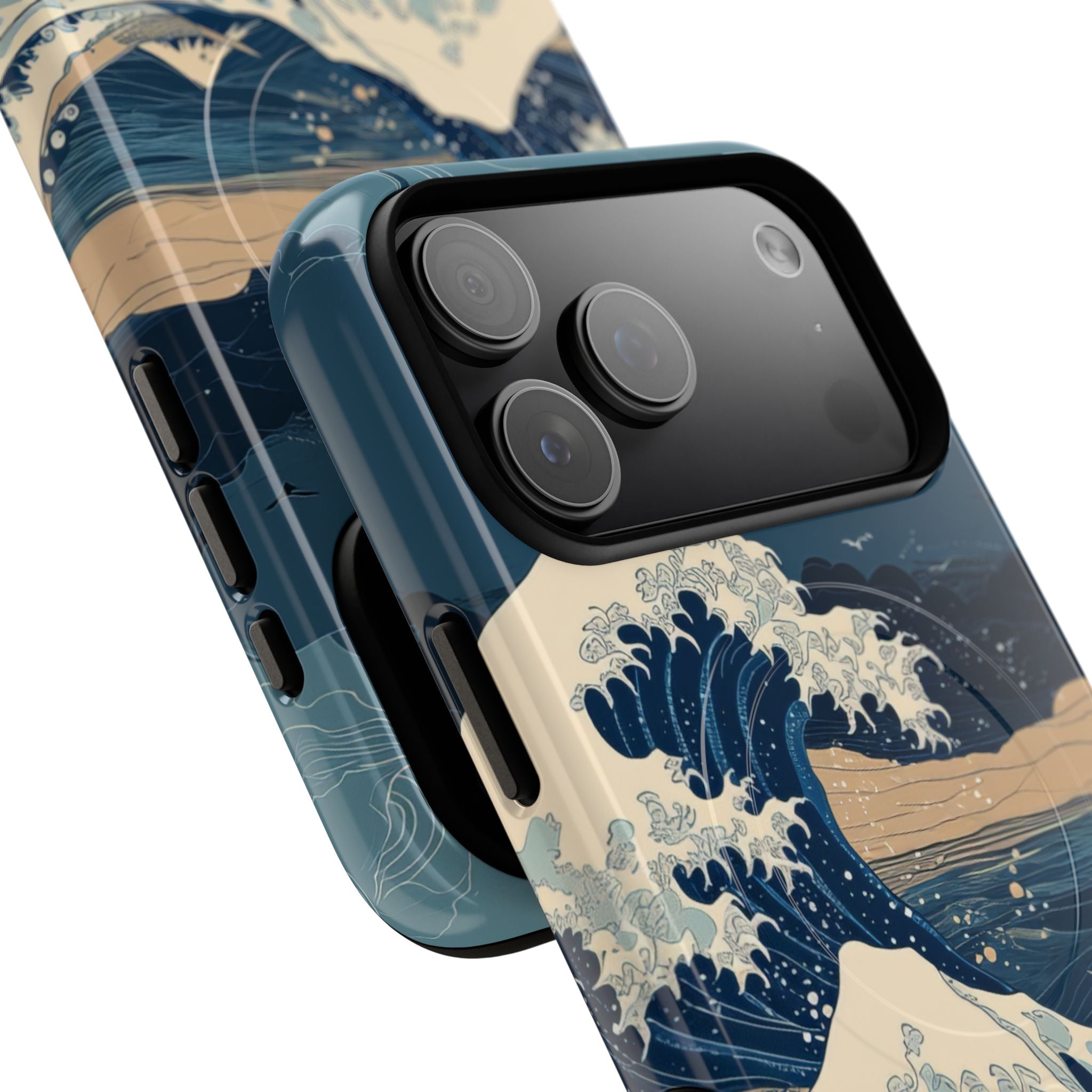 Cresting Blue Wave iPhone 17 Pro Max Case - Tough+ - CASE•BOB