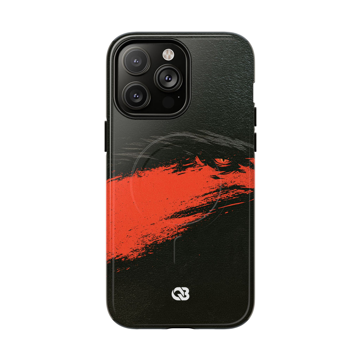 Crimson Raptor Noir · Tough 2.0 Magnetic Phone Case for iPhone · Black