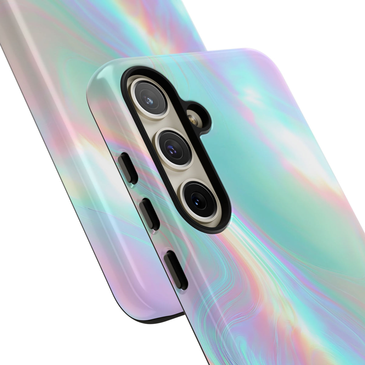 Prismatic Liquid Light · Tough Phone Case for Samsung · Teal