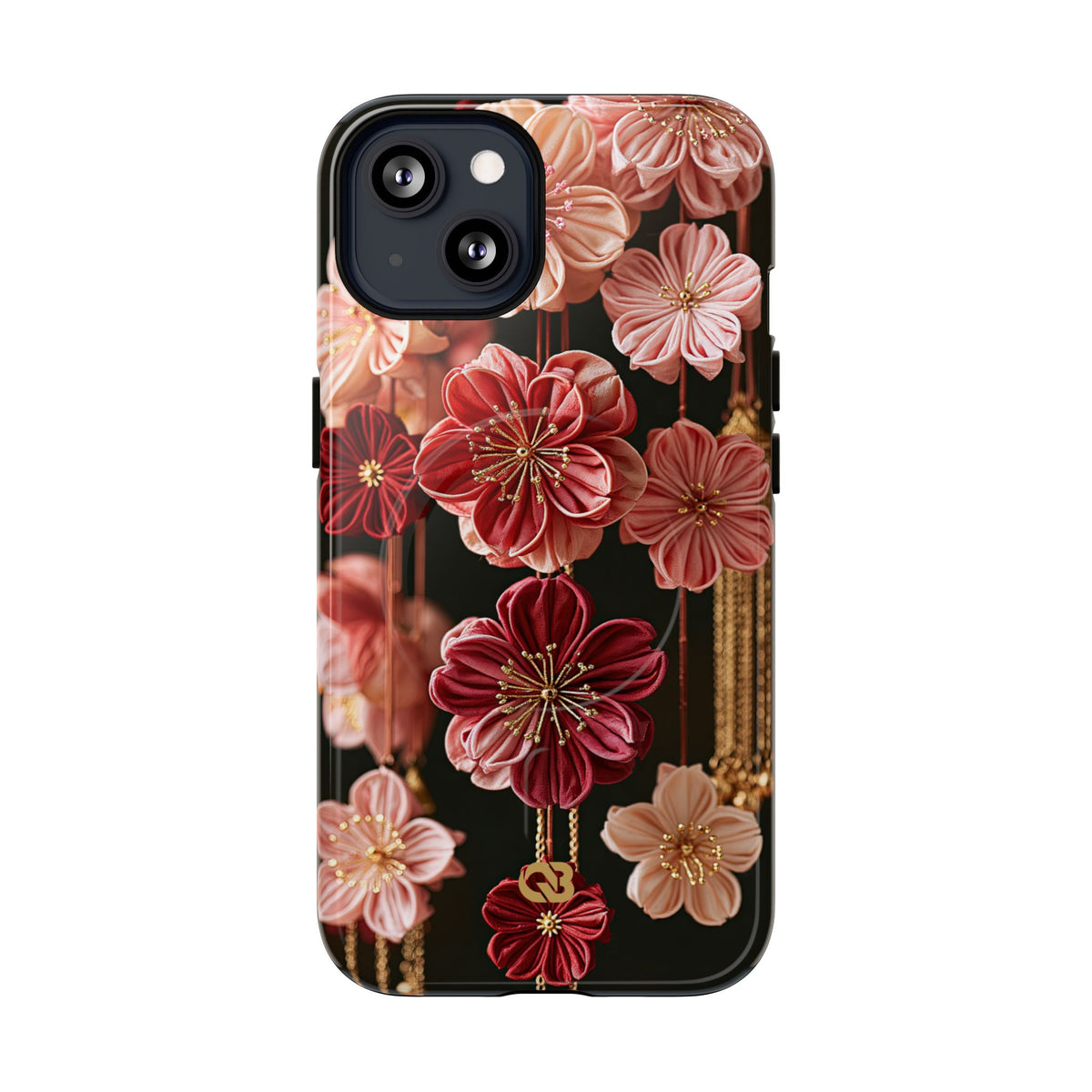 Silk Blossom Kanzashi · Tough 2.0 Magnetic Phone Case for iPhone · Pink