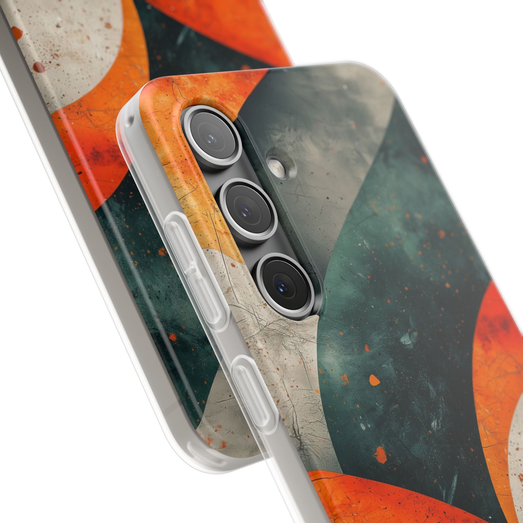 Crimson Wave Samsung S24 Case - Soft