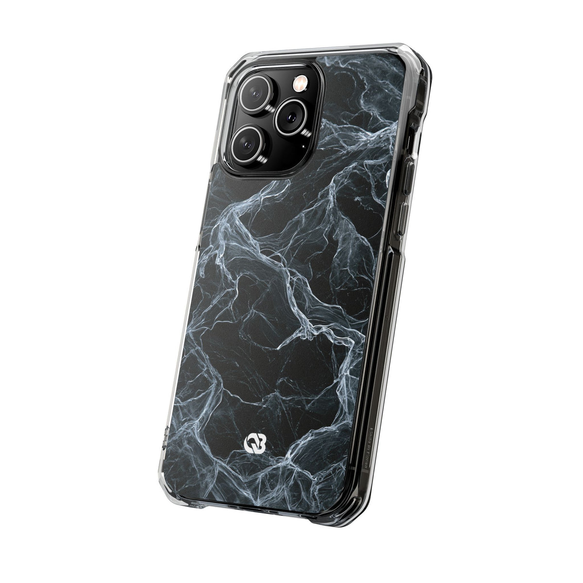 Arctic Gossamer · Clear Impact Magnetic Phone Case for iPhone · Black