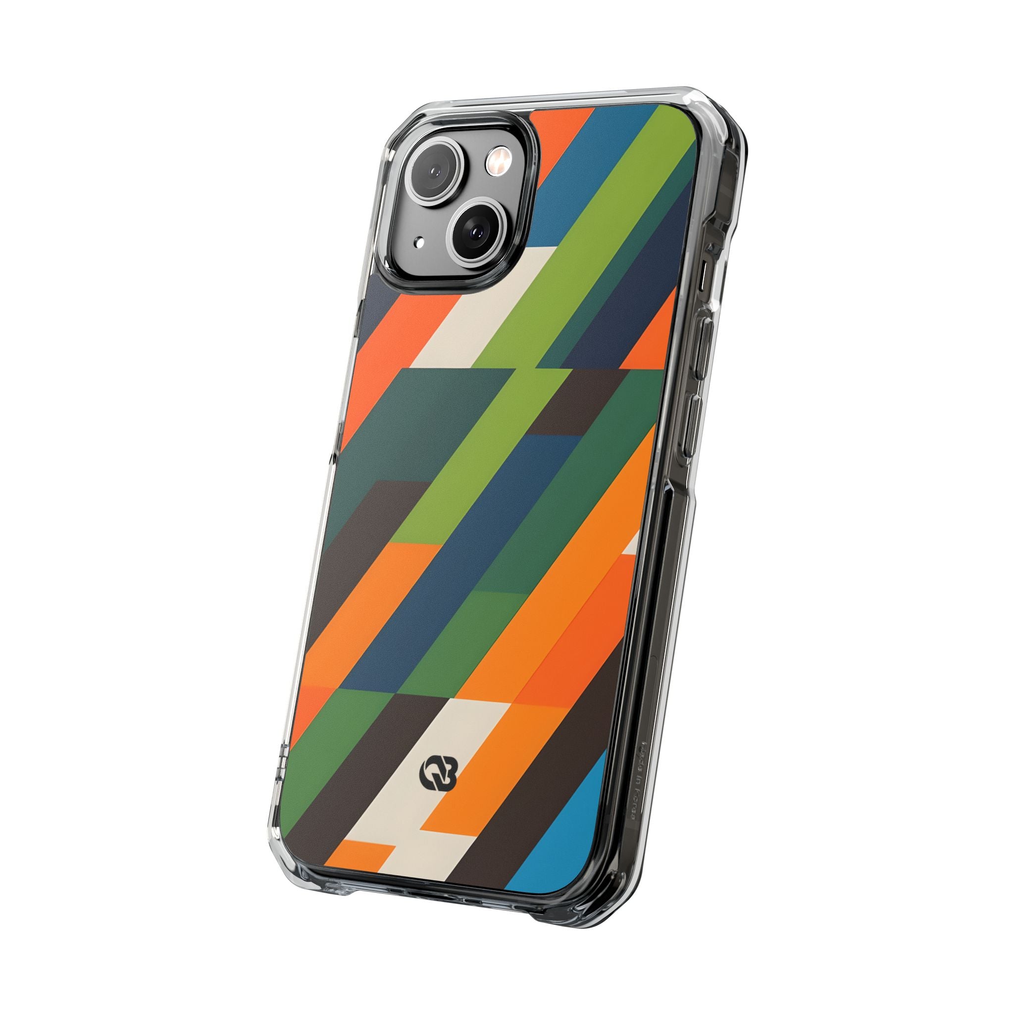 Angled Retro Mosaic · Impact Custodia per iPhone · Magsafe