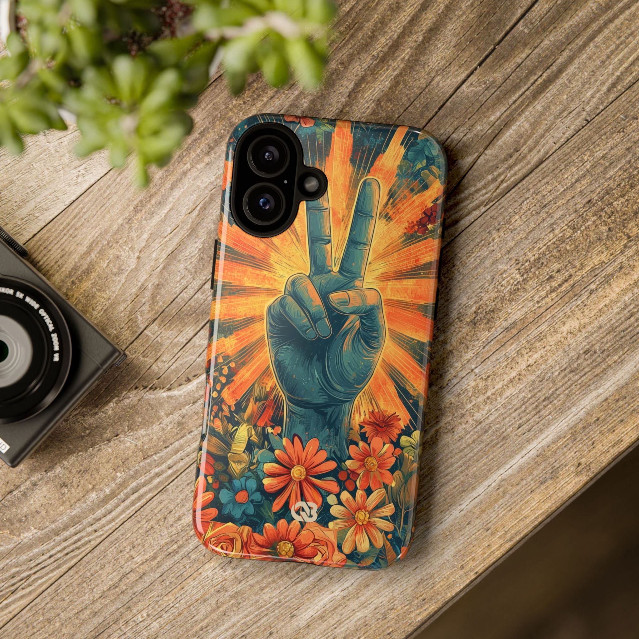 Radiant Peace Bloom · Tough Phone Case for iPhone