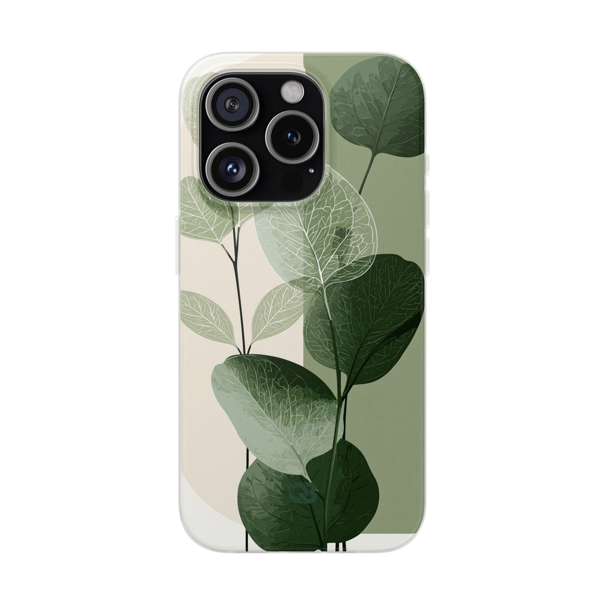 Layered Eucalyptus Study · Lite Phone Case for iPhone · Green