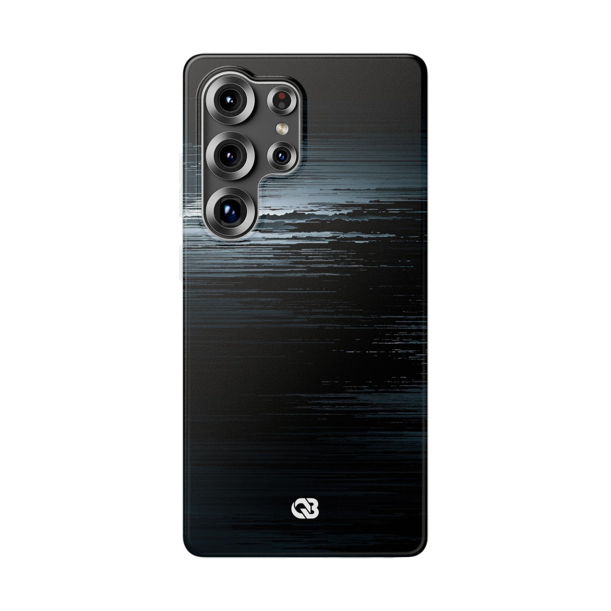Black Lite Phone Case for Samsung - Frozen Signal Glitch