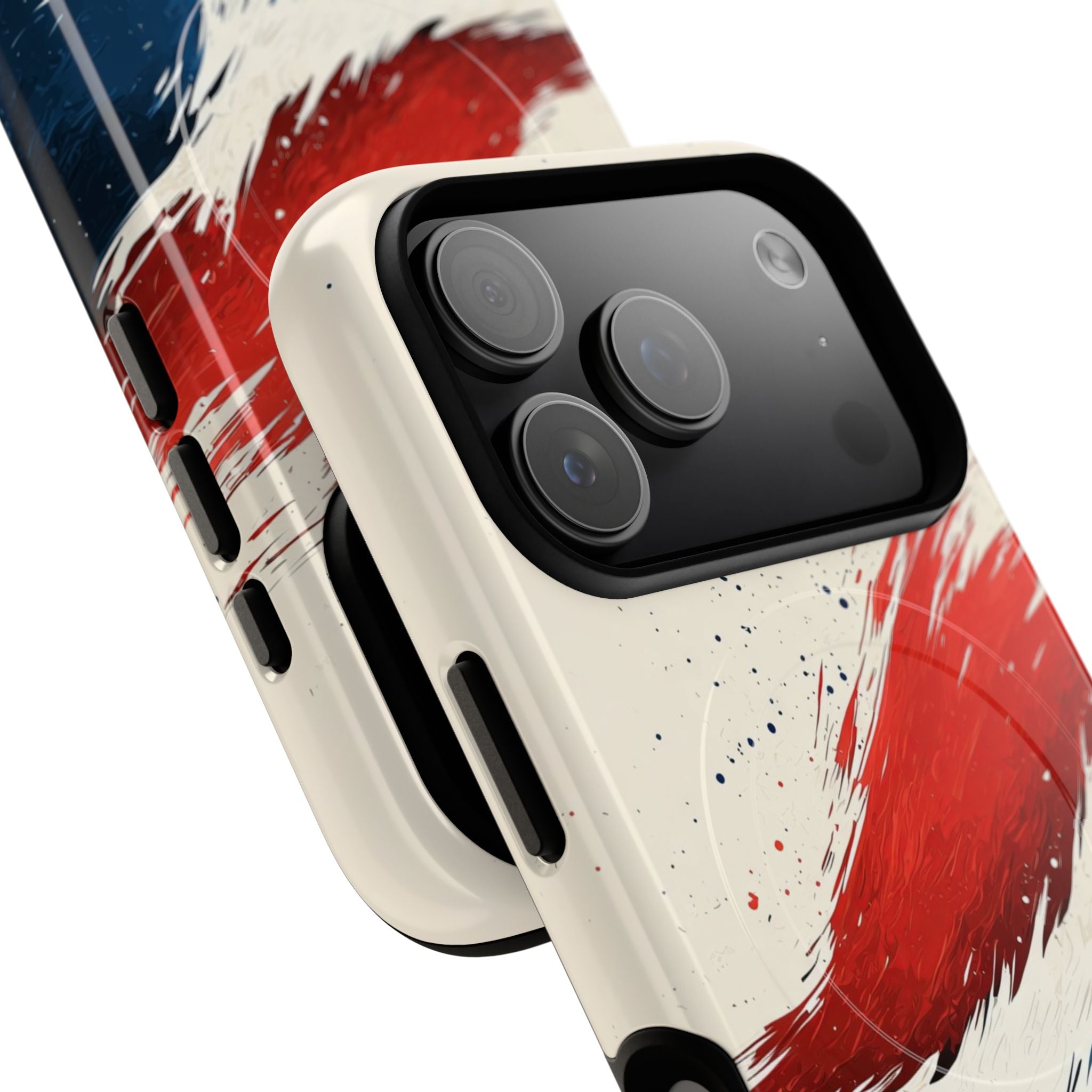 Red Surge iPhone 17 Pro Case - Tough+ - CASE•BOB