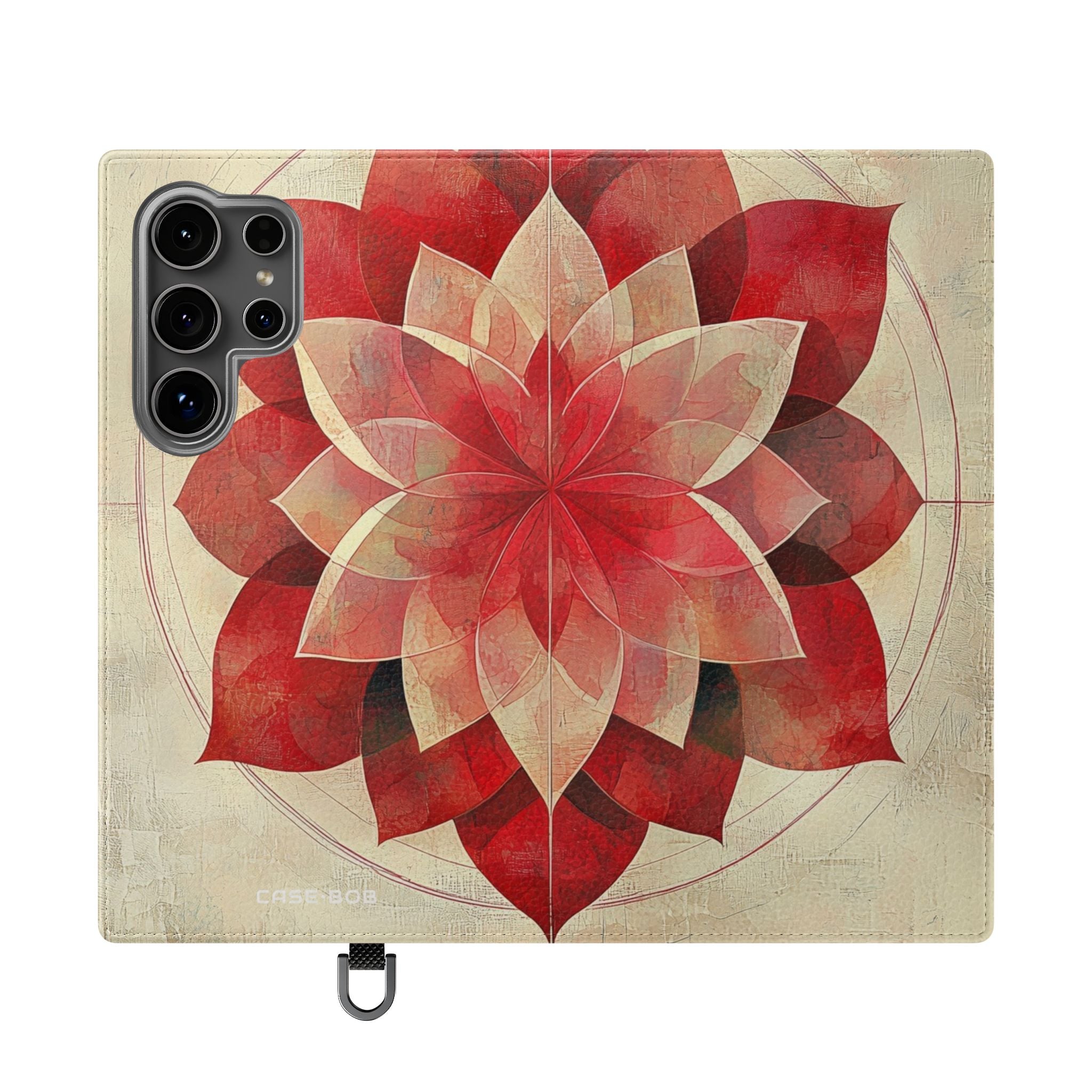 Crimson Bloom - Samsung S24 Ultra Case - Wallet