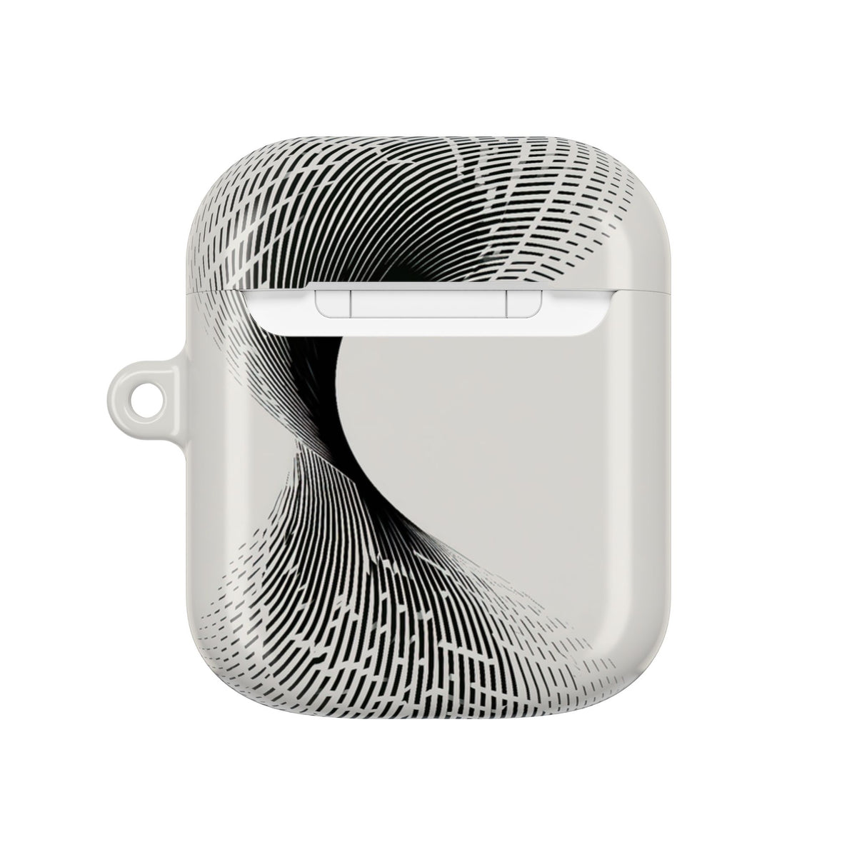 Helical Grid · Hard Case for AirPods & AirPods Pro · Grey