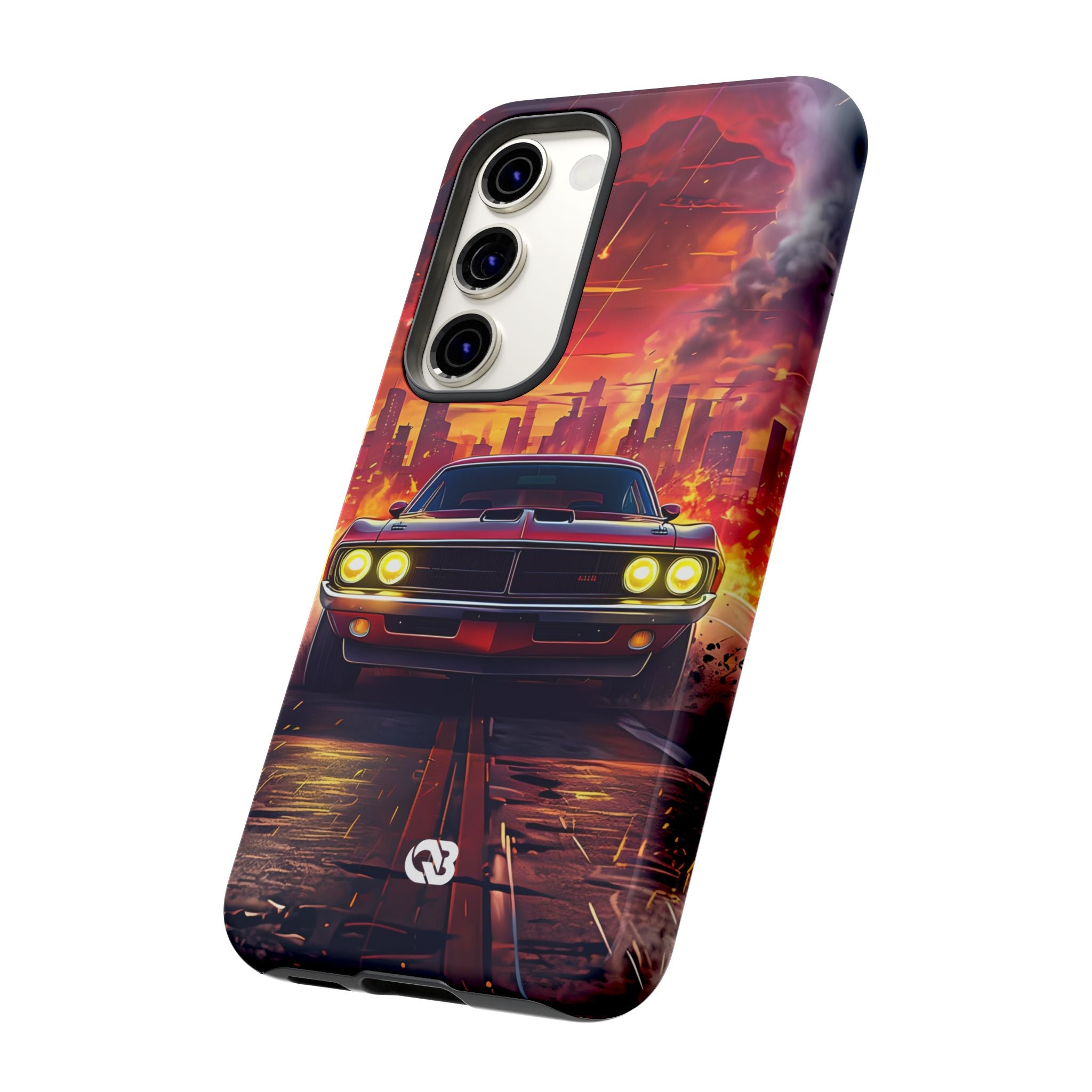Inferno City Run · Tough Coque de téléphone pour Samsung