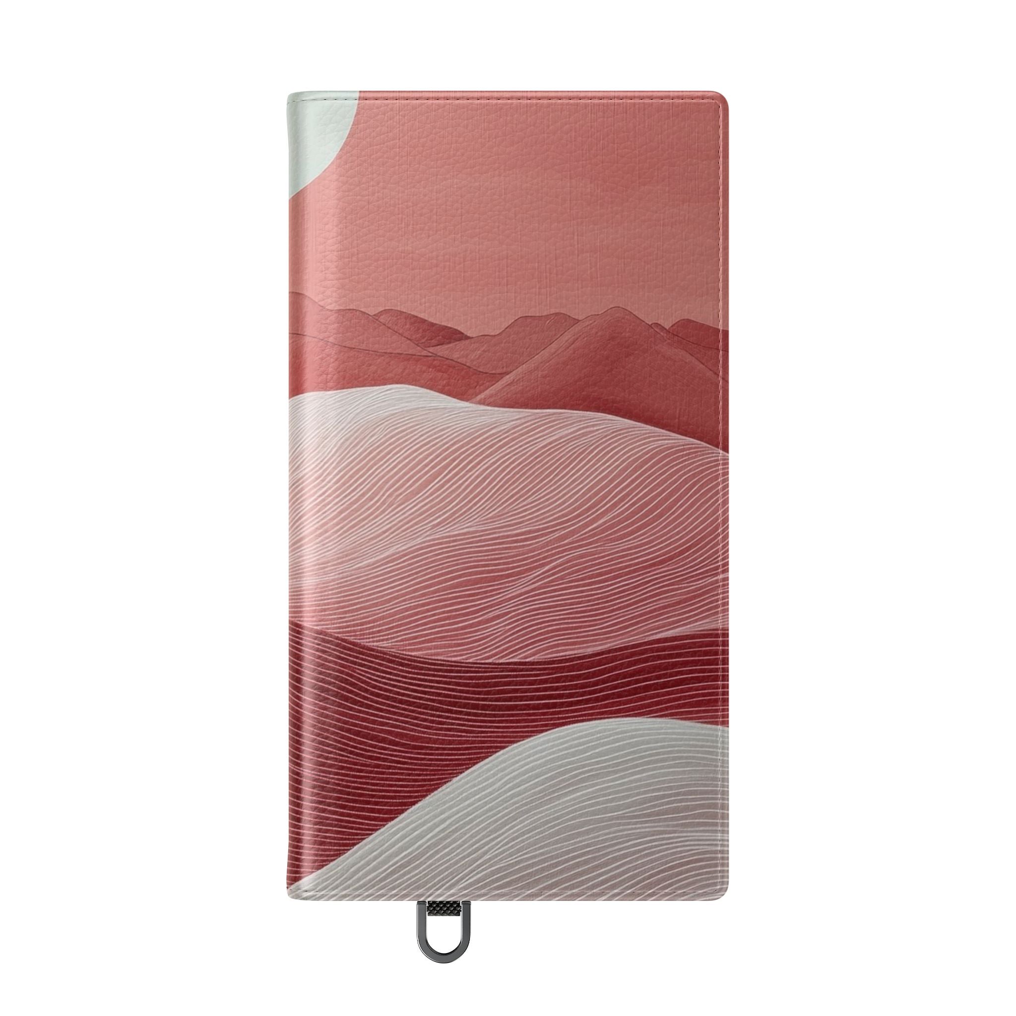 White Orb Dunes - Samsung S24 Ultra Case - Wallet