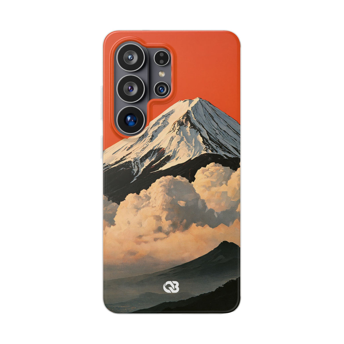 Sacred Peak Fuji · Lite Phone Case for Samsung · Orange
