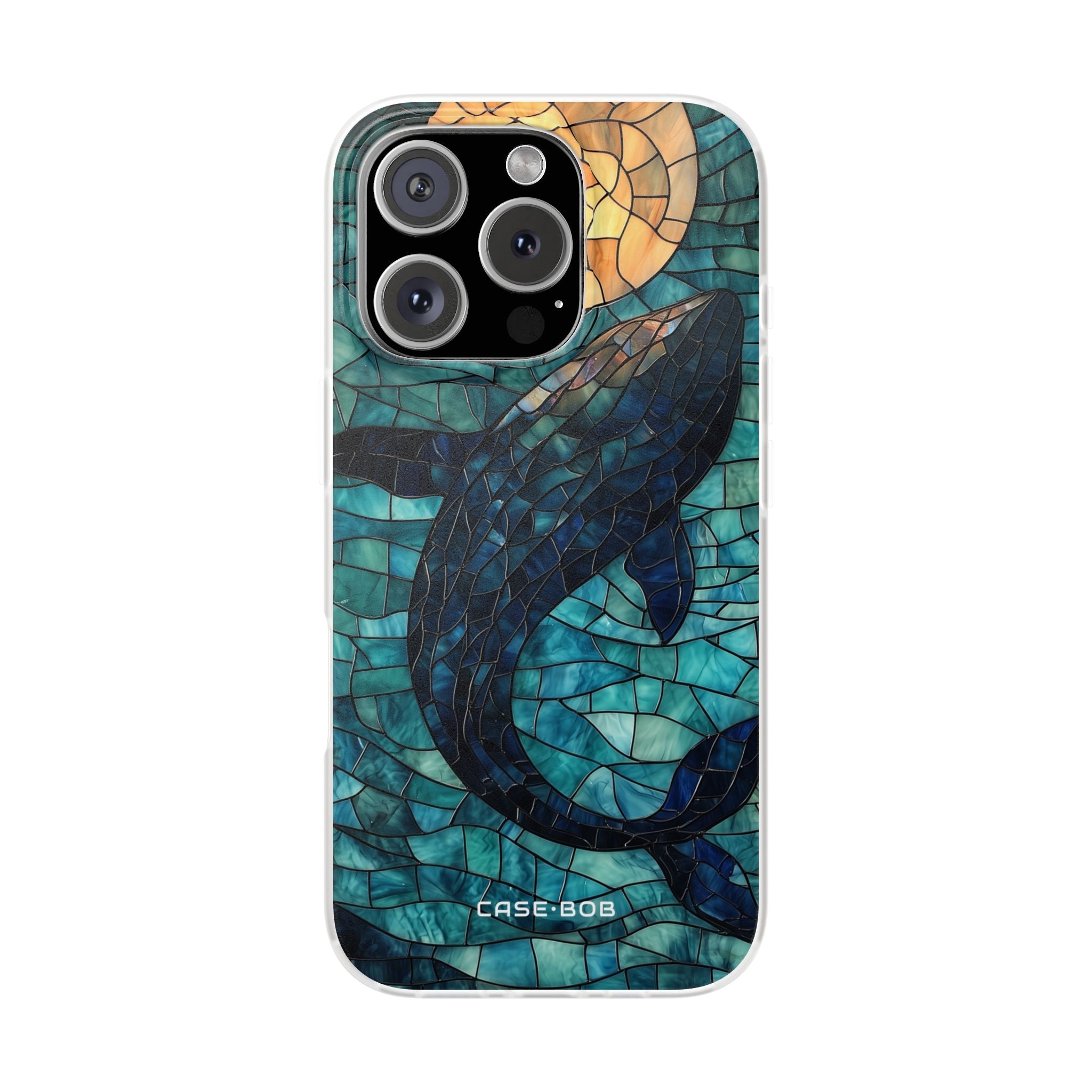 Celestial Whale iPhone 16 Pro Case - Soft