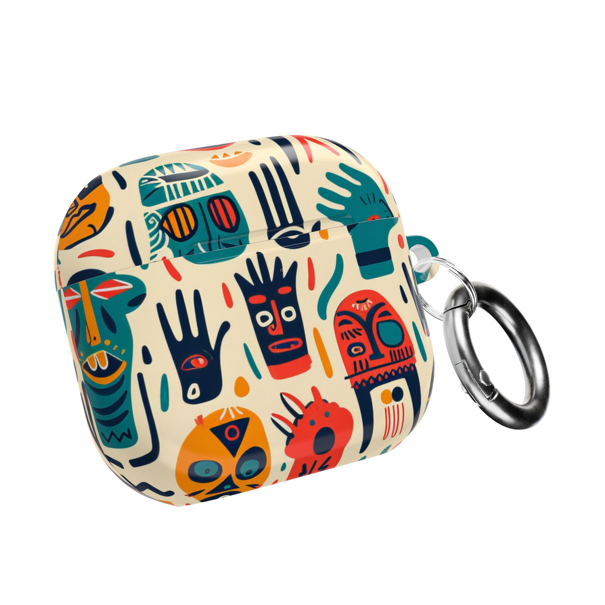 Tribal Faces - AirPods Case