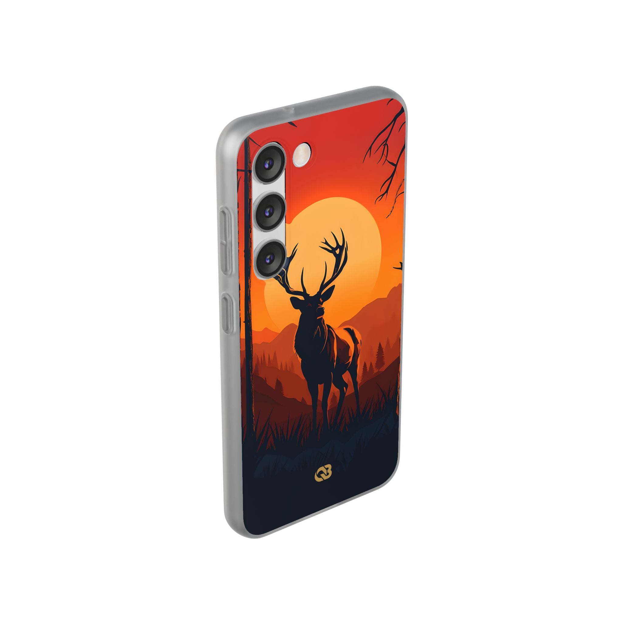 Amber Ridge Stag · Soft Phone Case for Samsung