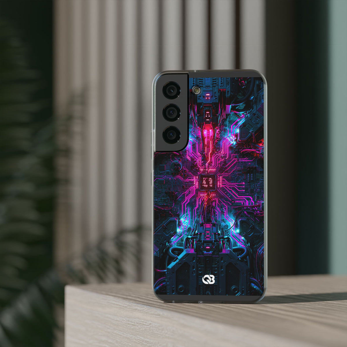 Neural Circuit Core · Lite Phone Case for Samsung · Black