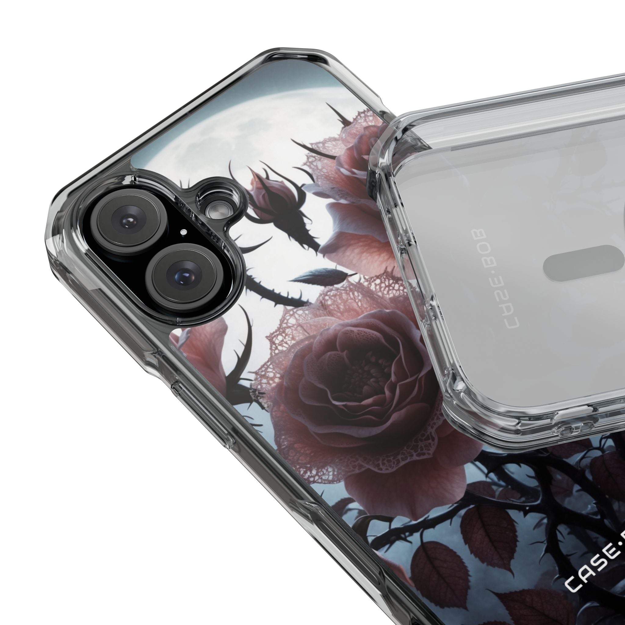 Luminous Rose Thorns iPhone 16 Case - Impact