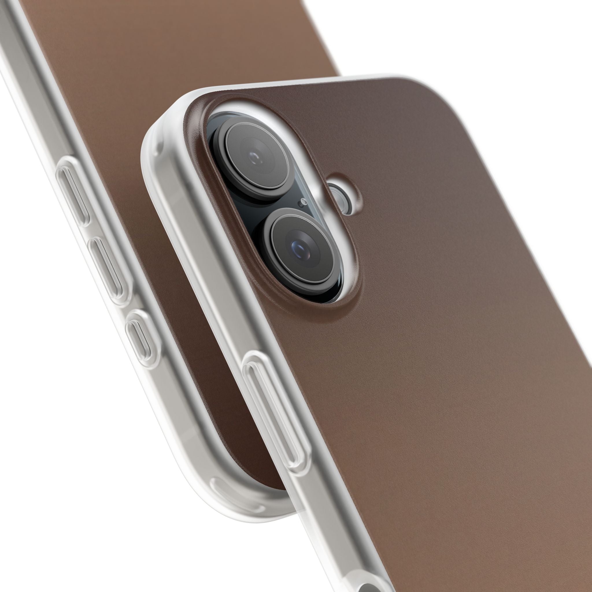 Brown Lite Phone Case for iPhone - Smoked Caramel Fade