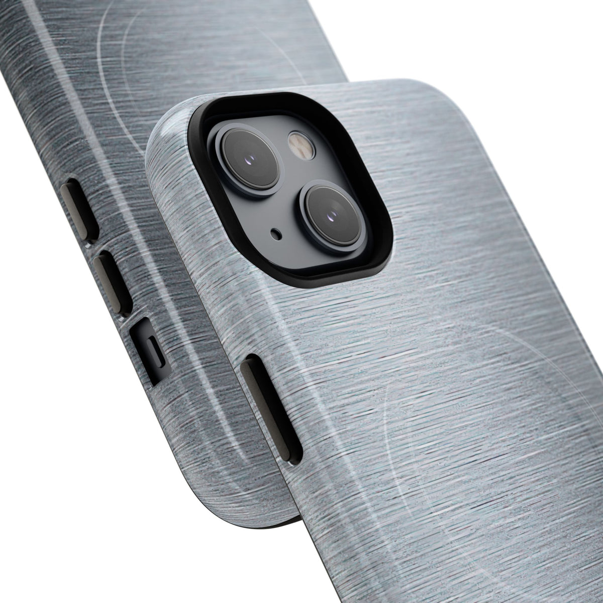 Brushed Aluminum · Tough 2.0 Magnetic Phone Case for iPhone · Silver
