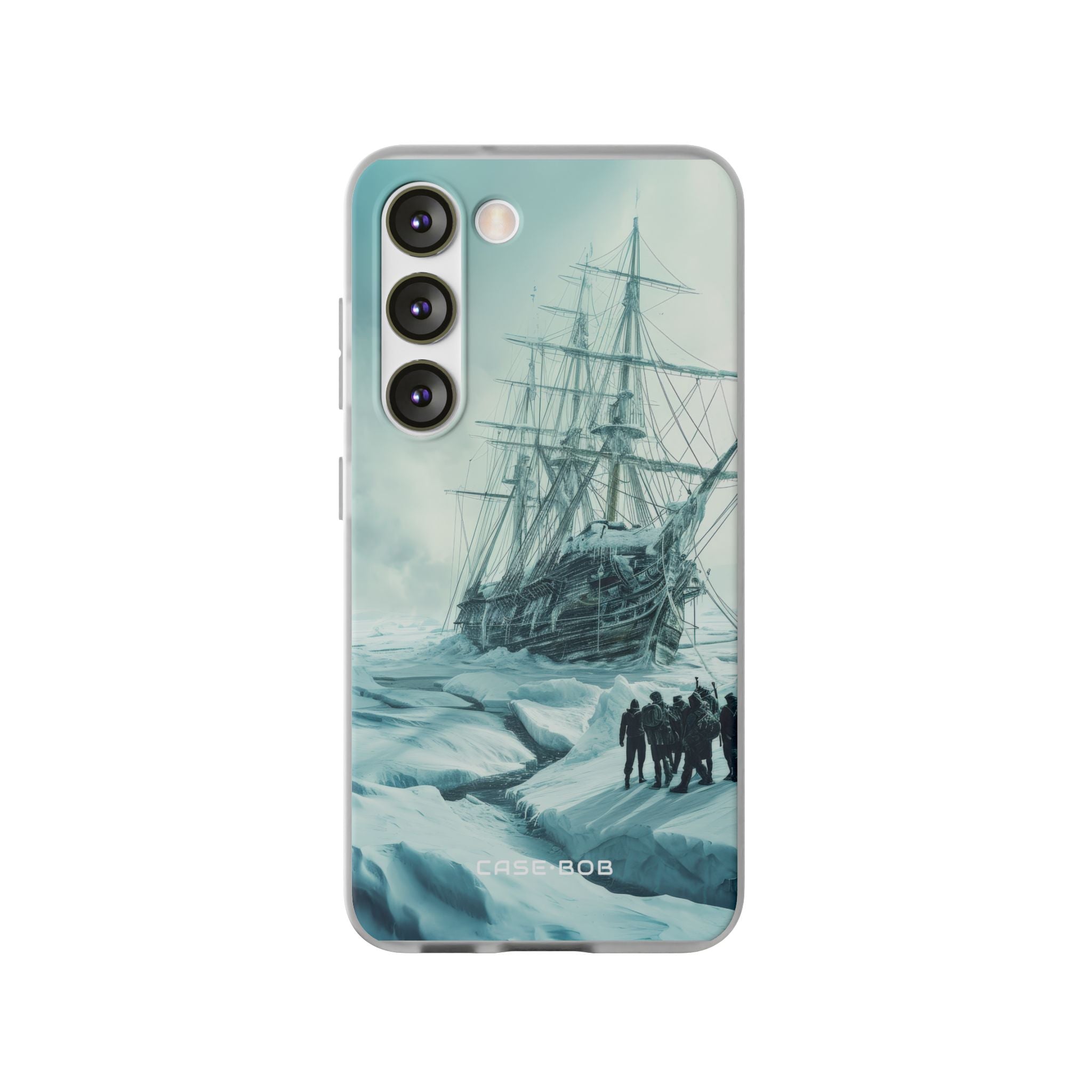 Icebound Ship Samsung S23 -pehmeä suojakotelo