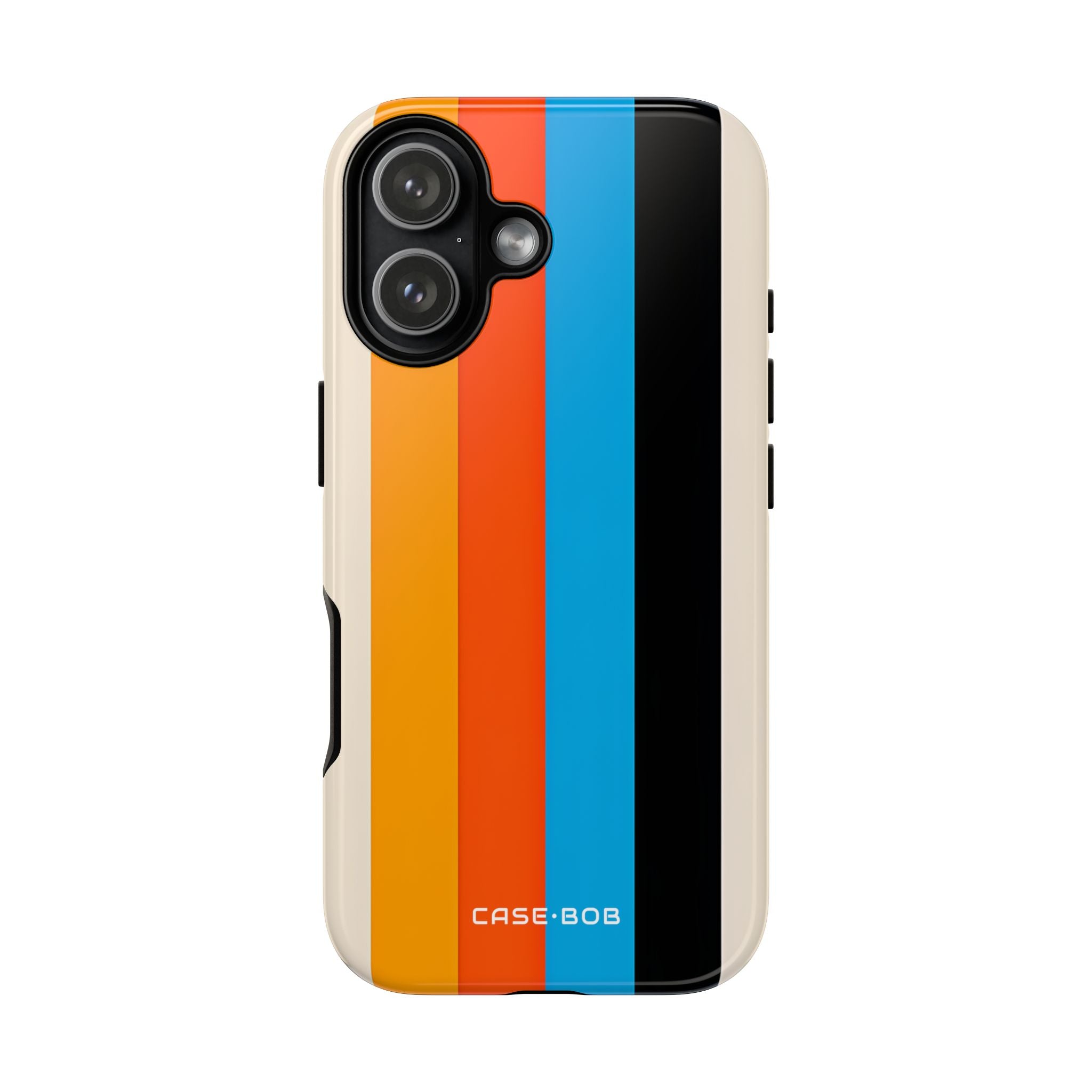 Vivid Stripe Harmony iPhone 17 Case - Tough - CASE•BOB