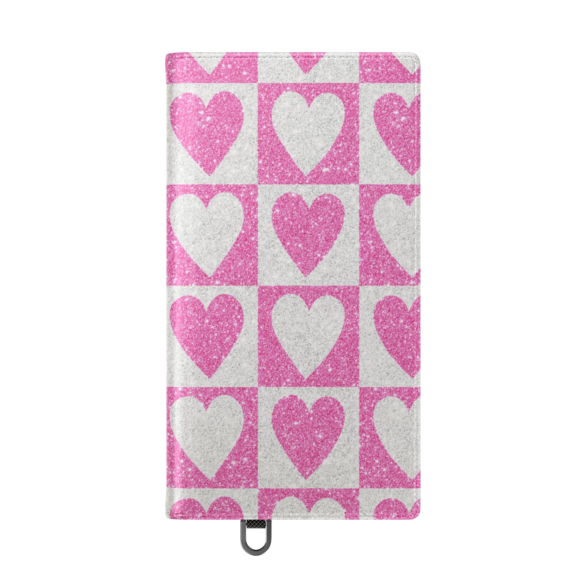 Glitter Heartgrid - Samsung S24 Ultra Case - Wallet
