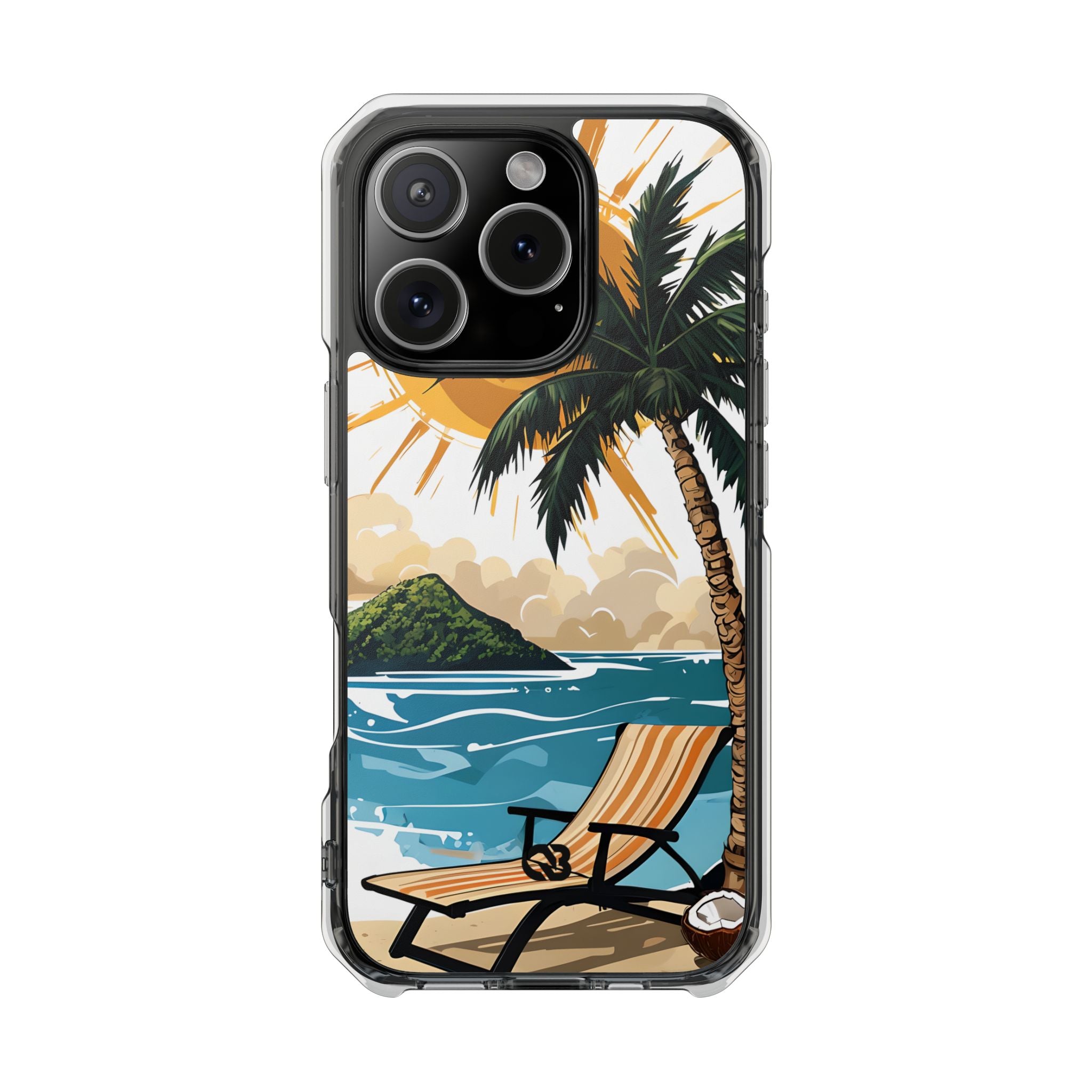 Radiant Coast Solitude · Impact etui na telefon dla iPhone · MagSafe