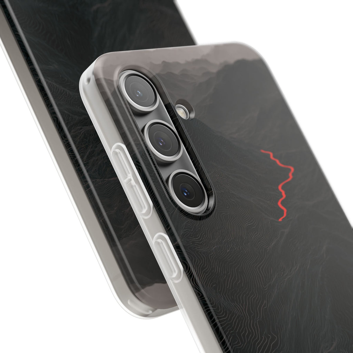 Crimson Ridge Pass · Lite Phone Case for Samsung · Black
