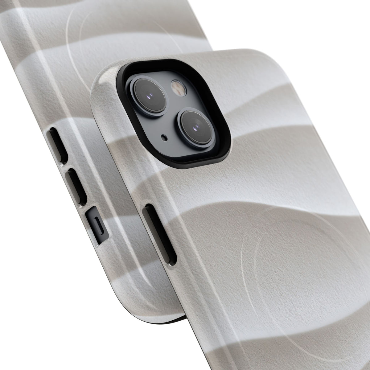 Sculpted Dune Relief · Tough 2.0 Magnetic Phone Case for iPhone · White