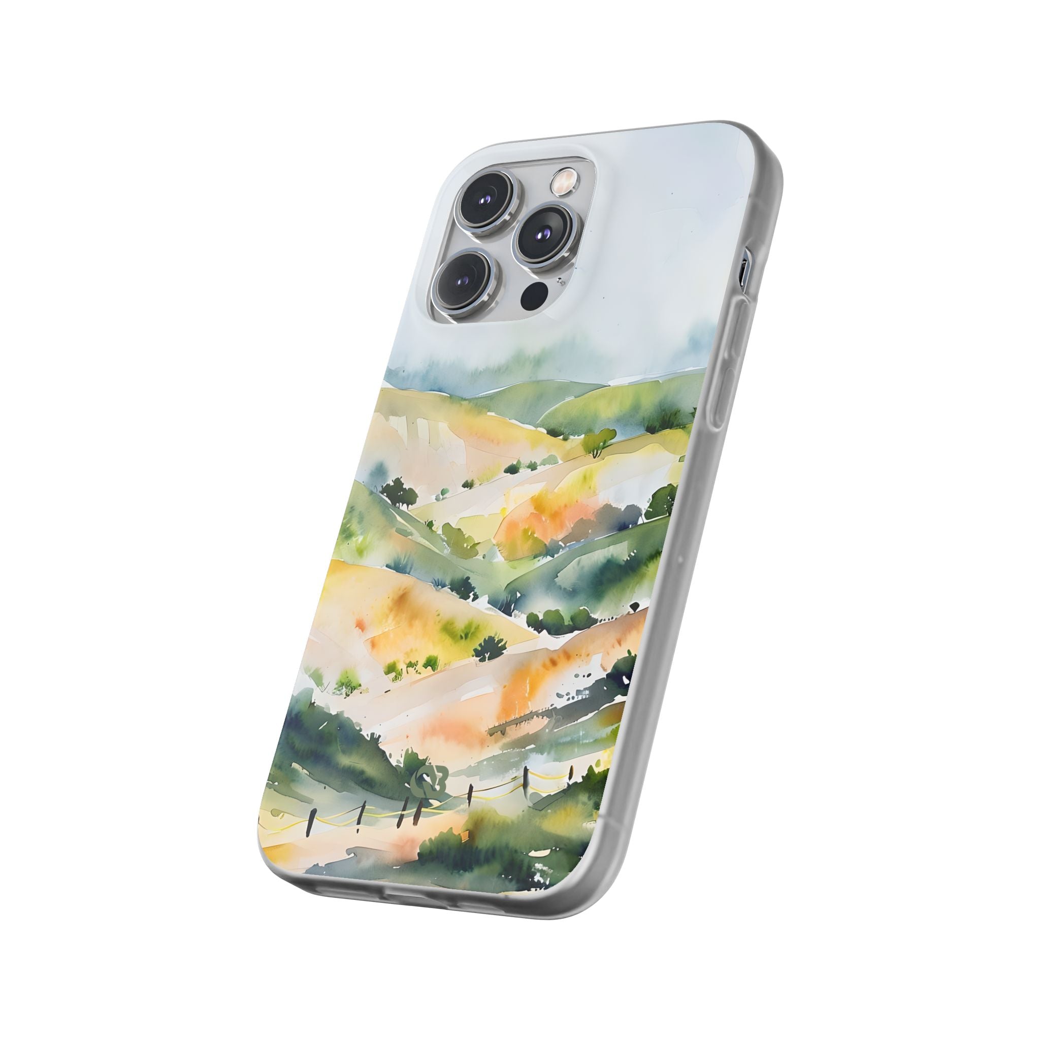 Sage Rolling Hills · Soft Phone Case for iPhone